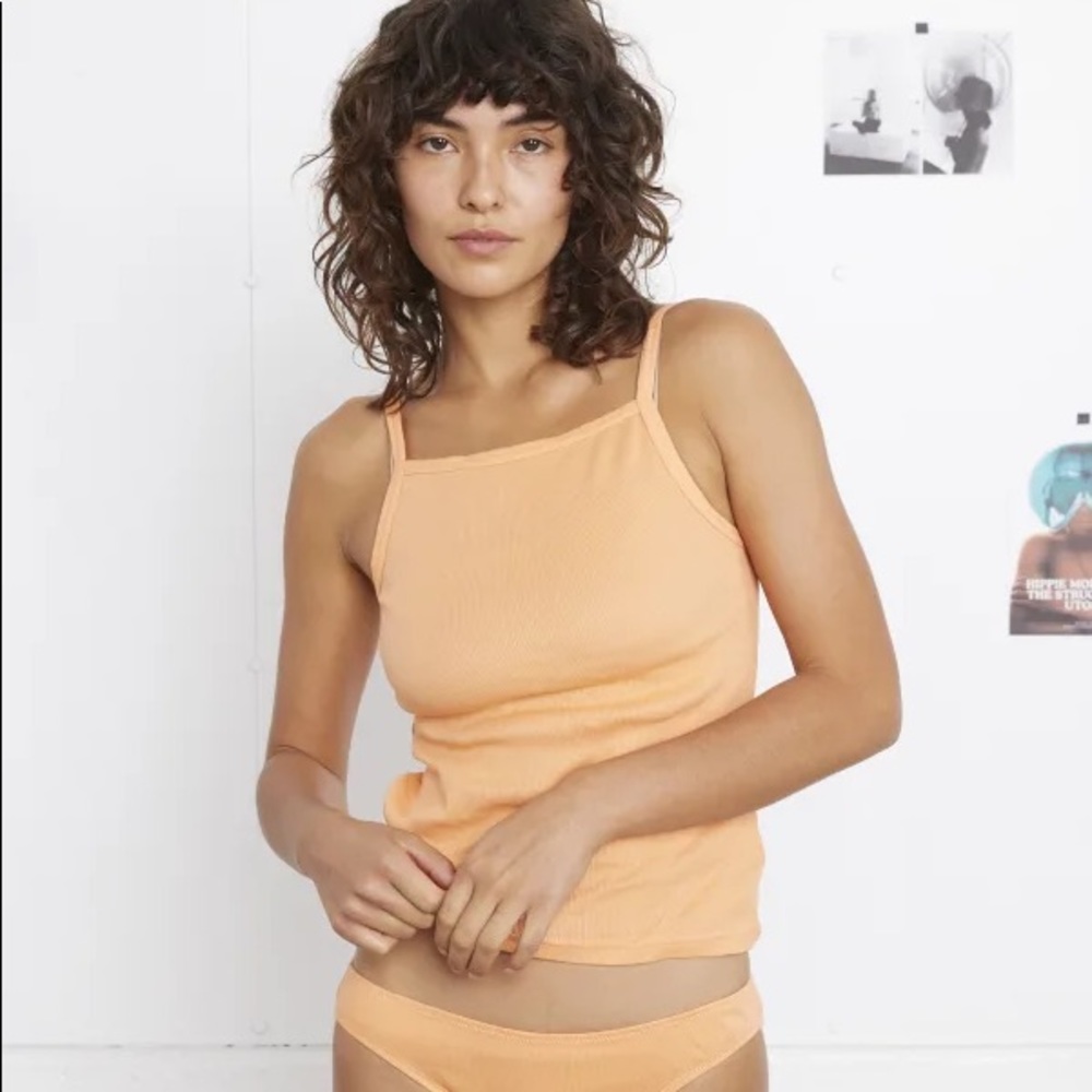 Entireworld Organic Cotton Tank Peach XS